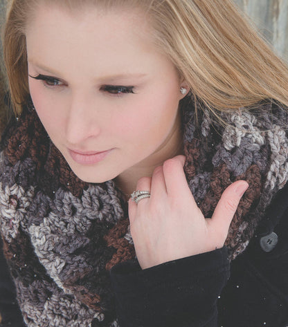 Crochet Pattern for Marietta Scarf or Cowl | Crochet Cowl Pattern | Scarf Crocheting Pattern | DIY Written Crochet Instructions