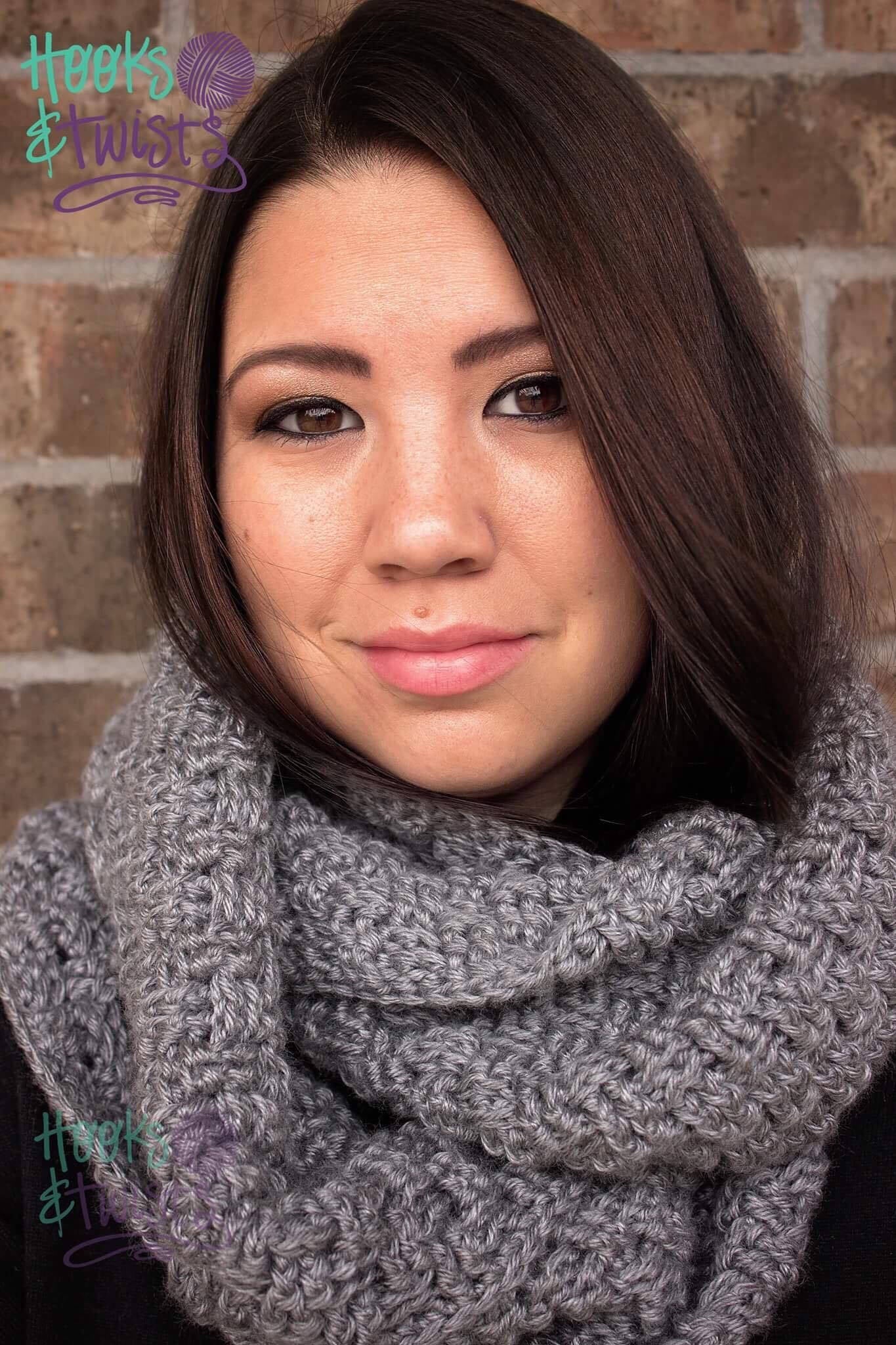Crochet Pattern for Texture Weave Cowl | Crochet Cowl Pattern | Scarf Crocheting Pattern | DIY Written Crochet Instructions