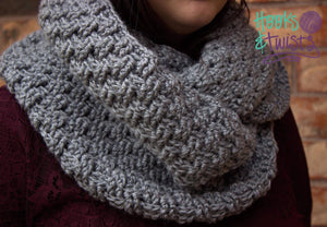 Crochet Pattern for Texture Weave Cowl