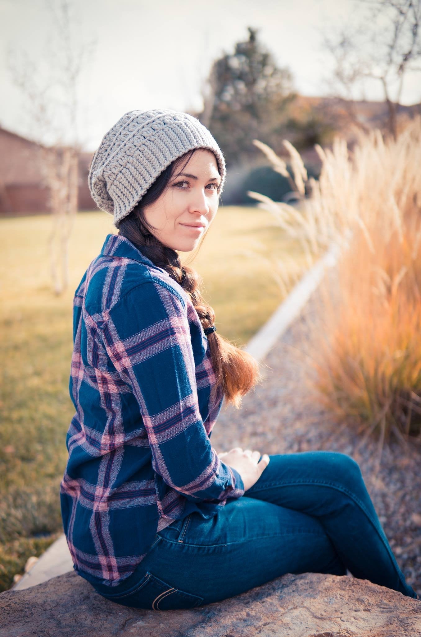 Crochet Pattern for Chunky Manhattan Slouch Hat | Crochet Hat Pattern | Hat Crocheting Pattern | DIY Written Crochet Instructions