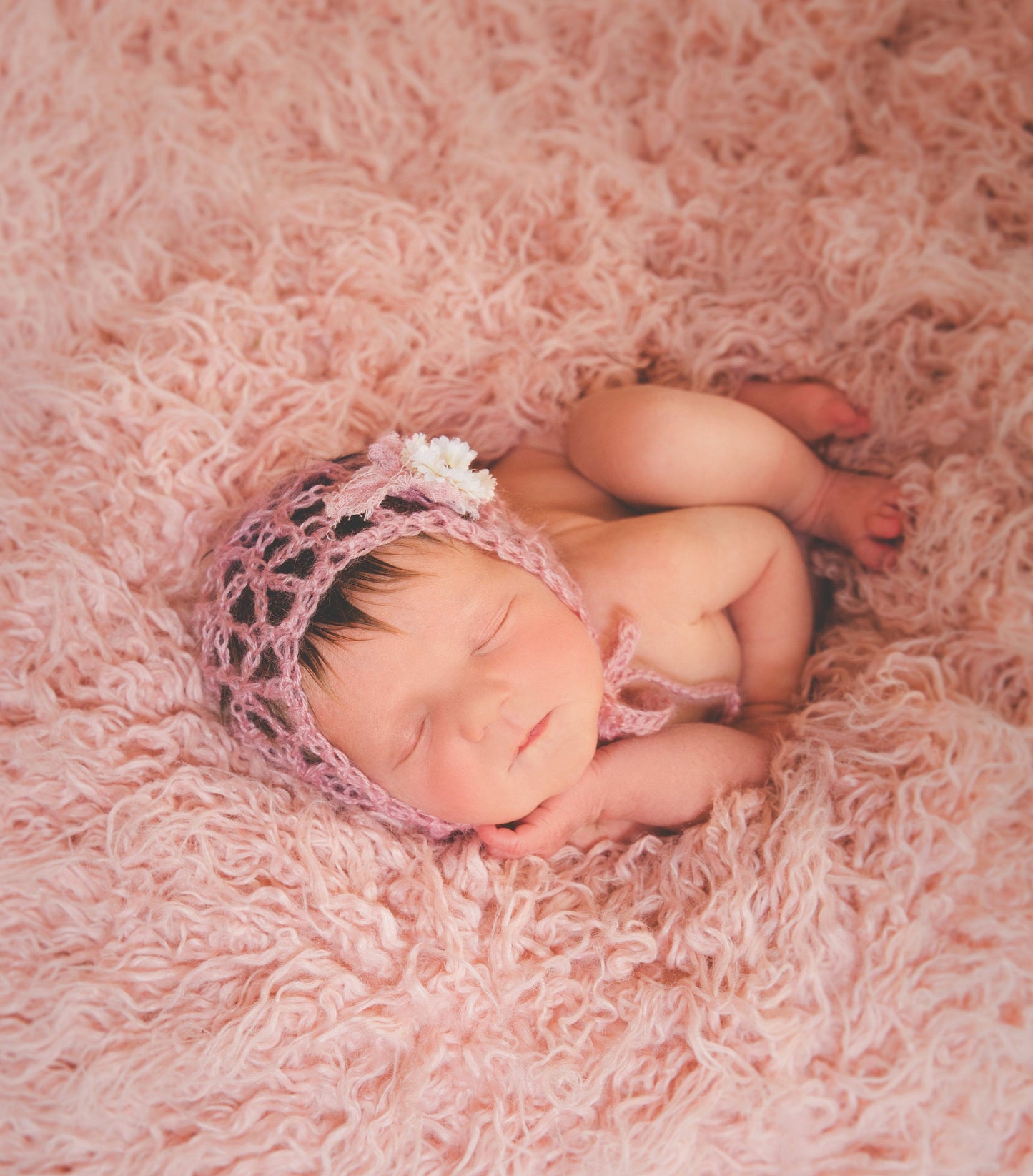 Crochet Pattern for Tempest Baby Bonnet | Crochet Baby Bonnet Pattern | Baby Hat Crocheting Pattern | DIY Written Crochet Instructions