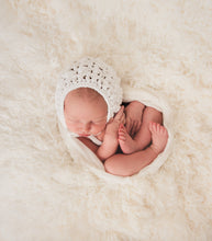 Load image into Gallery viewer, Crochet Pattern for Revelation Baby Bonnet | Crochet Baby Bonnet Pattern | Baby Hat Crocheting Pattern | DIY Written Crochet Instructions
