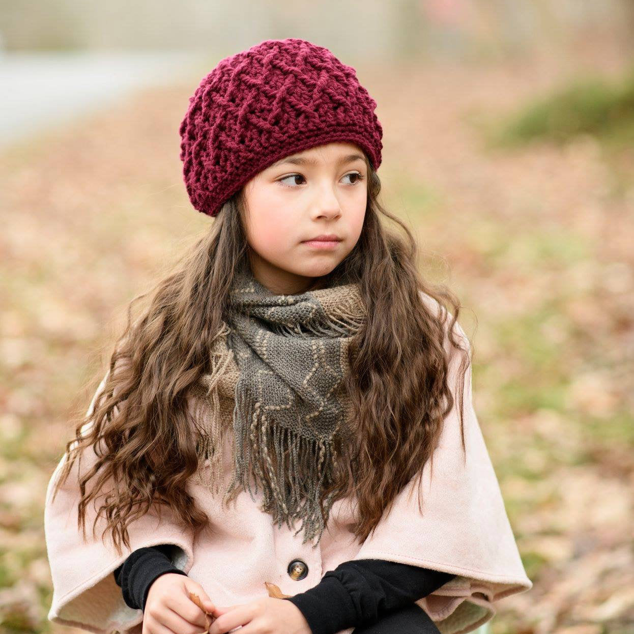 Crochet Pattern for Mini Harlequin Beanie | Crochet Hat Pattern | Hat Crocheting Pattern | DIY Written Crochet Instructions