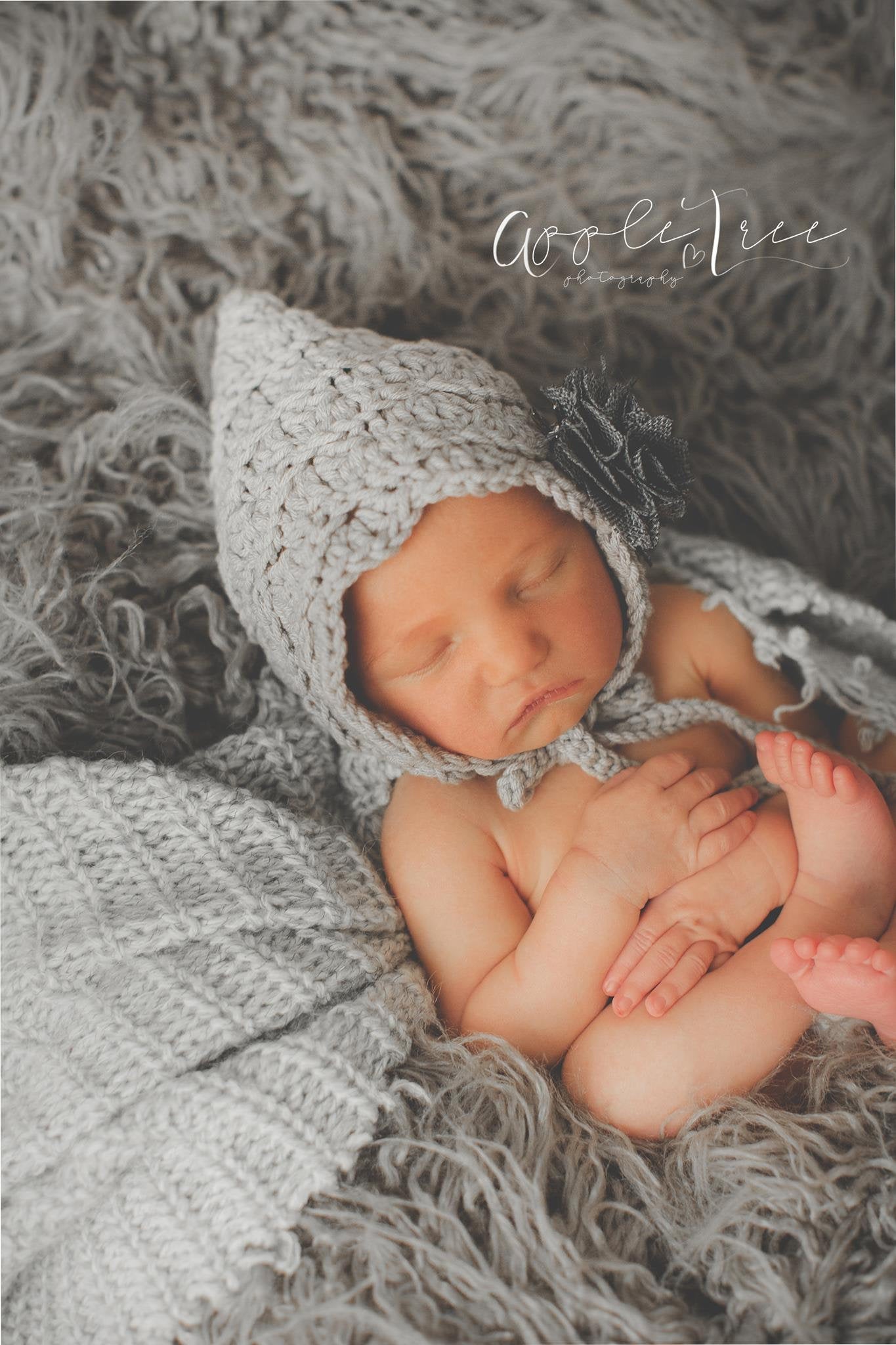 Crochet Pattern for Angelina Pixie Bonnet | Crochet Baby Hat Pattern | Baby Bonnet Crocheting Pattern | DIY Written Crochet Instructions