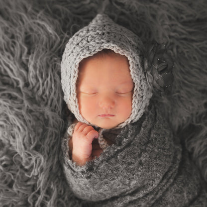 Crochet Pattern for Angelina Pixie Bonnet | Crochet Baby Hat Pattern | Baby Bonnet Crocheting Pattern | DIY Written Crochet Instructions