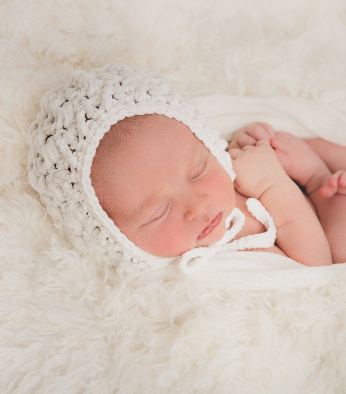 Crochet Pattern for Revelation Baby Bonnet | Crochet Baby Bonnet Pattern | Baby Hat Crocheting Pattern | DIY Written Crochet Instructions