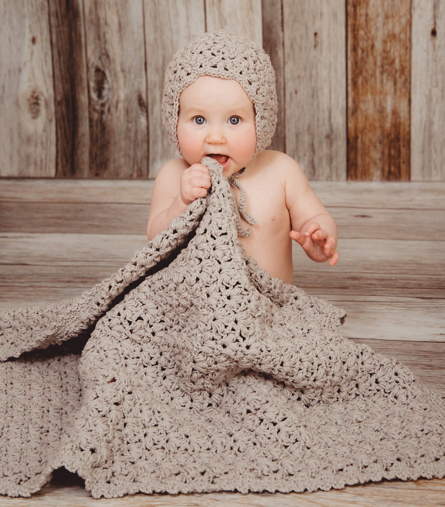 Crochet Pattern for Snow Flurry Baby Blanket | Crochet Blanket Pattern | Baby Blanket Crocheting Pattern | DIY Written Crochet Instructions