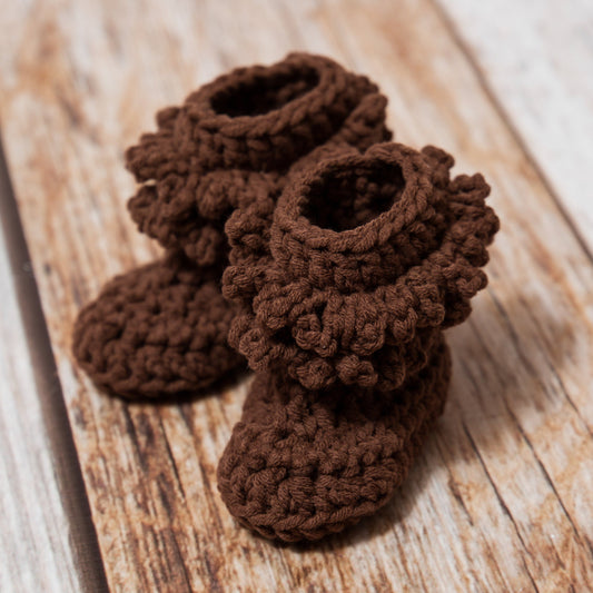 Crochet Pattern for Snow Bunny Baby Booties | Crochet Baby Shoes Pattern | Baby Booties Crocheting Pattern | DIY Written Crochet Instructions