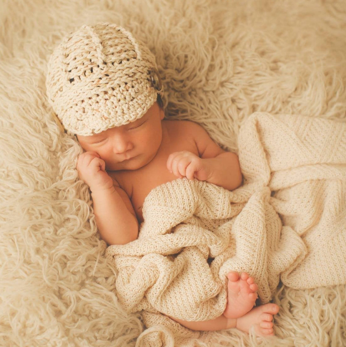 Crochet Pattern for Teagan Newsboy Beanie | Crochet Hat Pattern | Hat Crocheting Pattern | DIY Written Crochet Instructions