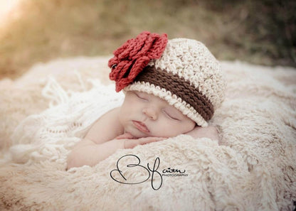 Crochet Pattern for Avery Beanie | Crochet Hat Pattern | Hat Crocheting Pattern | DIY Written Crochet Instructions