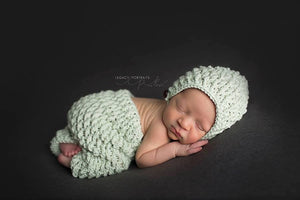 Crochet Pattern for Ripple Baby Bonnet | Crochet Baby Bonnet Pattern | Baby Hat Crocheting Pattern | DIY Written Crochet Instructions