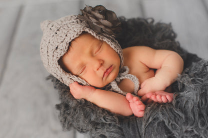 Crochet Pattern for Angelina Pixie Bonnet | Crochet Baby Hat Pattern | Baby Bonnet Crocheting Pattern | DIY Written Crochet Instructions