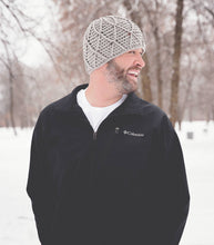Load image into Gallery viewer, Crochet Pattern for Reversible Harlequin Beanie | Crochet Hat Pattern | Hat Crocheting Pattern | DIY Written Crochet Instructions
