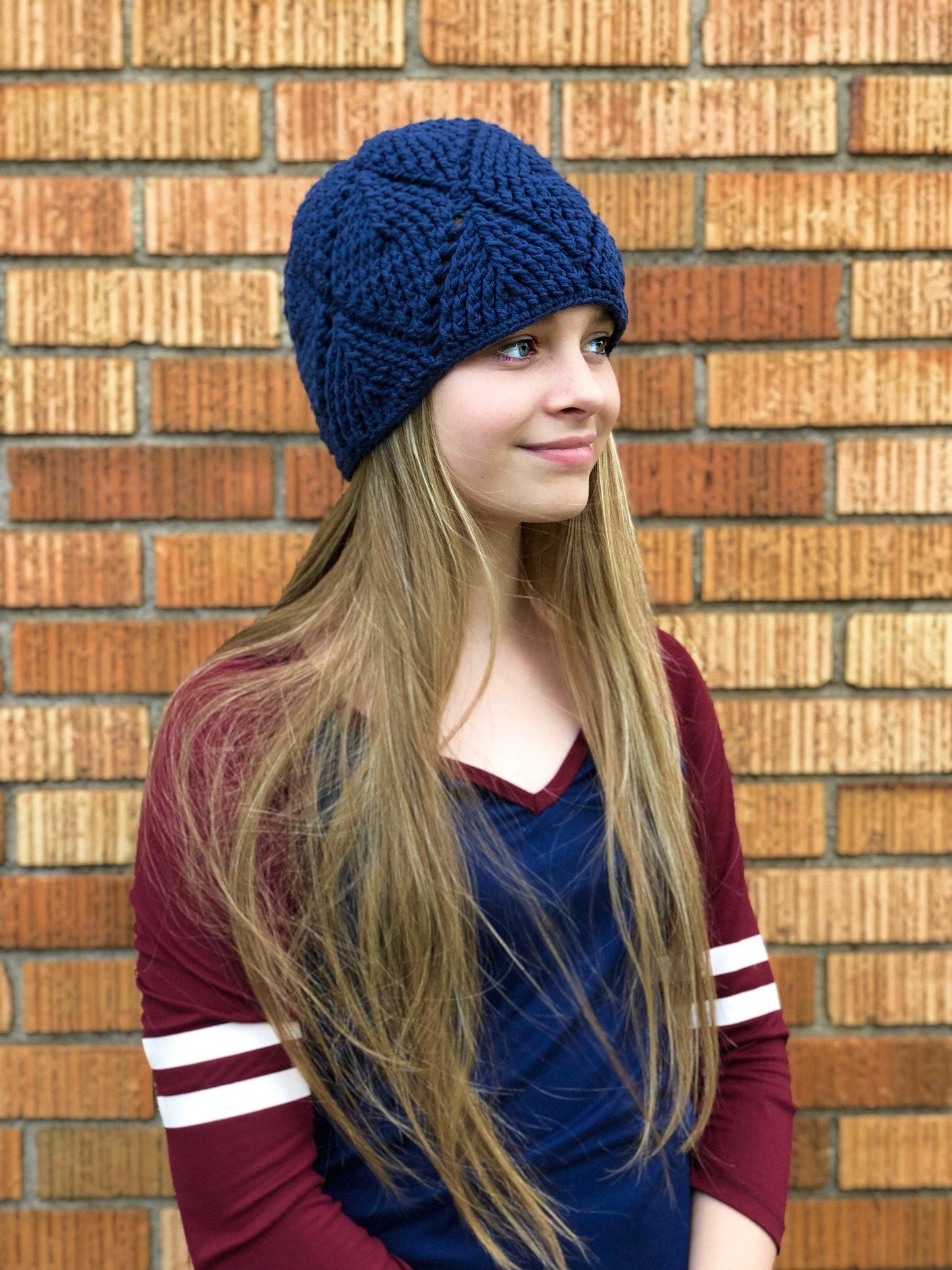 Crochet Pattern for Diamondback Beanie | Crochet Hat Pattern | Hat Crocheting Pattern | DIY Written Crochet Instructions