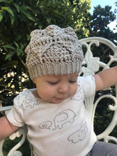 Load image into Gallery viewer, Crochet Pattern for Geometric Slouch Hat | Crochet Hat Pattern | Hat Crocheting Pattern | DIY Written Crochet Instructions
