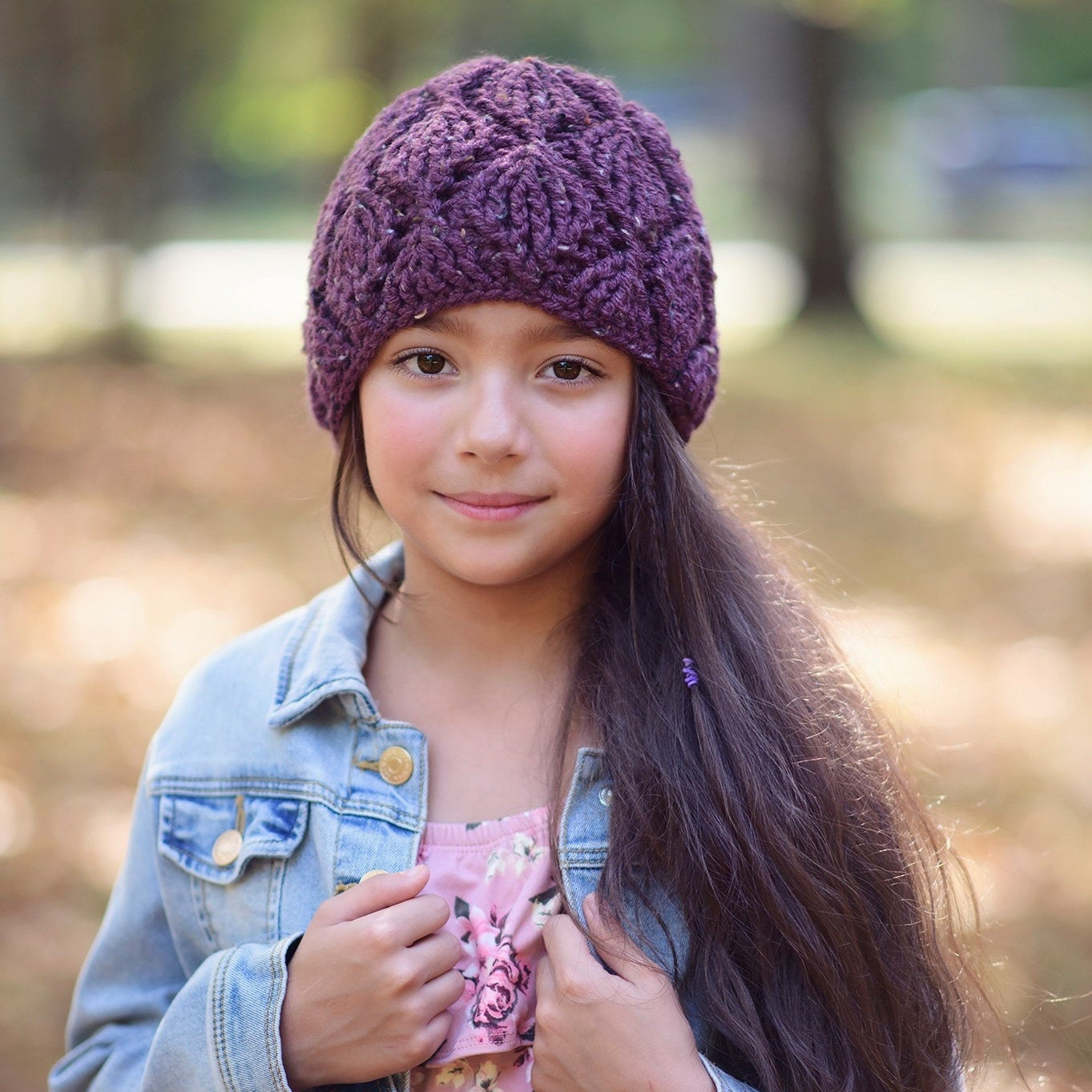 Crochet Pattern for Turning Leaves Beanie | Crochet Hat Pattern | Hat Crocheting Pattern | DIY Written Crochet Instructions