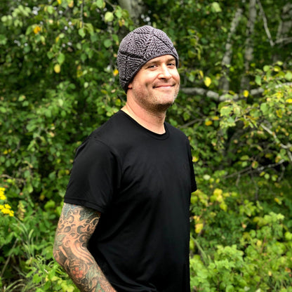 Crochet Pattern for Diamondback Beanie | Crochet Hat Pattern | Hat Crocheting Pattern | DIY Written Crochet Instructions