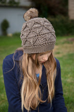 Load image into Gallery viewer, Crochet Pattern for Geometric Slouch Hat | Crochet Hat Pattern | Hat Crocheting Pattern | DIY Written Crochet Instructions
