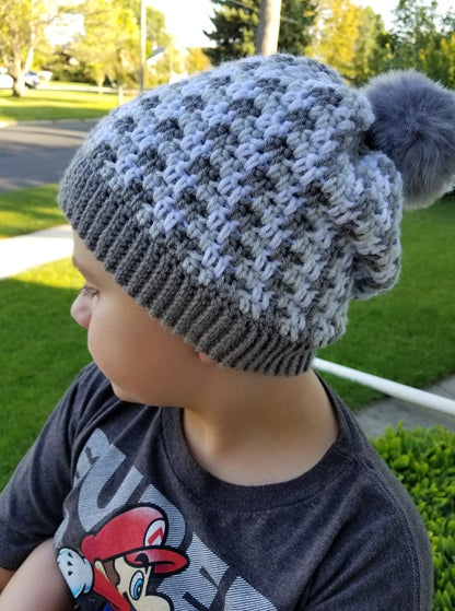 Crochet Pattern for Side Step Slouch Hat | Crochet Hat Pattern | Hat Crocheting Pattern | DIY Written Crochet Instructions