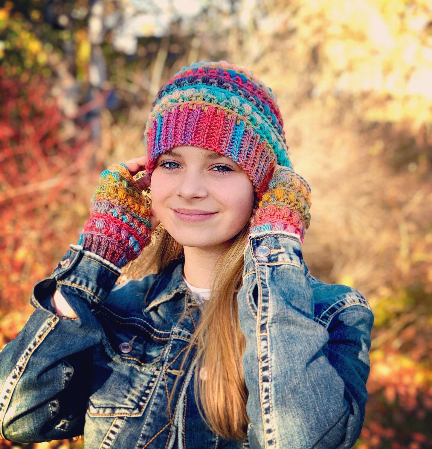Crochet Pattern for Gramercy Fingerless Mitts | Crochet Fingerless Mitts Pattern | Fingerless Mitts Crocheting Pattern | DIY Written Crochet Instructions