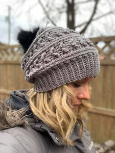 Crochet Pattern for Arrow Ridge Slouch Hat | Crochet Hat Pattern | Hat Crocheting Pattern | DIY Written Crochet Instructions