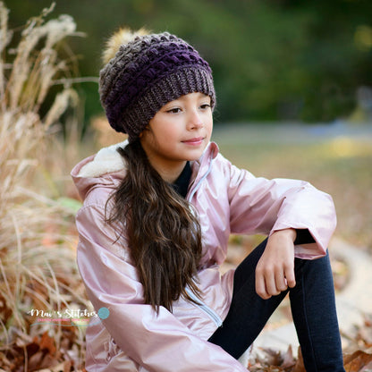 Crochet Pattern for Chunky Gramercy Slouch Hat | Crochet Hat Pattern | Hat Crocheting Pattern | DIY Written Crochet Instructions