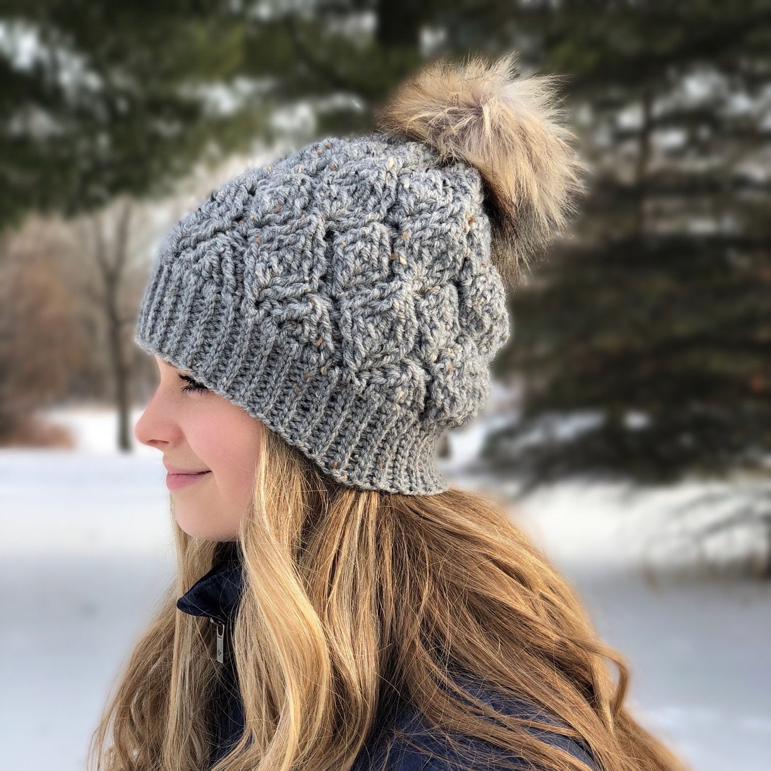 Crochet Pattern for Paragon Slouch Hat | Crochet Hat Pattern | Hat Cro ...