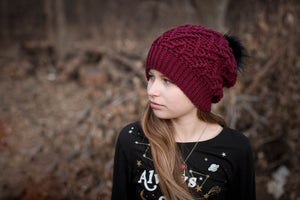 Crochet Pattern for Denali Slouch Hat | Crochet Hat Pattern | Hat Crocheting Pattern | DIY Written Crochet Instructions
