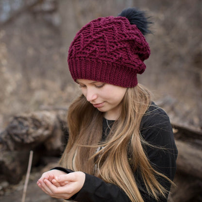 Crochet Pattern for Denali Slouch Hat | Crochet Hat Pattern | Hat Crocheting Pattern | DIY Written Crochet Instructions