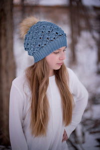 Crochet Pattern for Wintertide Slouch Hat | Crochet Hat Pattern | Hat Crocheting Pattern | DIY Written Crochet Instructions