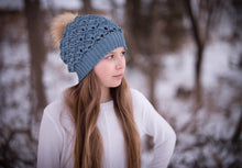 Load image into Gallery viewer, Crochet Pattern for Wintertide Slouch Hat | Crochet Hat Pattern | Hat Crocheting Pattern | DIY Written Crochet Instructions
