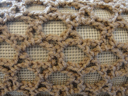 crochet pattern for fishing net Crochet Pattern for Mermaid Fishing Net Blanket Photography Prop