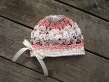Load image into Gallery viewer, Crochet Pattern for Butterfly Garden Beanie | Crochet Hat Pattern | Hat Crocheting Pattern | DIY Written Crochet Instructions
