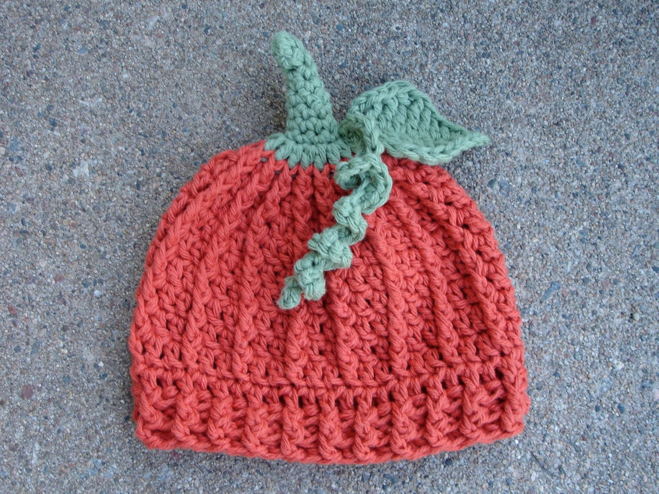 Crochet Pattern for Pumpkin Beanie | Crochet Hat Pattern | Hat Crocheting Pattern | DIY Written Crochet Instructions