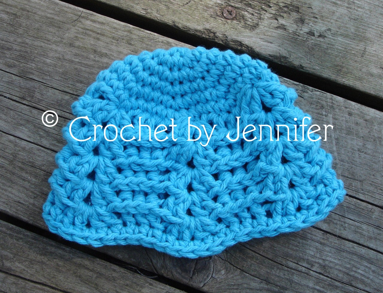 Crochet Pattern for Wave Beanie | Crochet Hat Pattern | Hat Crocheting Pattern | DIY Written Crochet Instructions