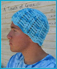 Load image into Gallery viewer, Crochet Pattern for Wave Beanie | Crochet Hat Pattern | Hat Crocheting Pattern | DIY Written Crochet Instructions
