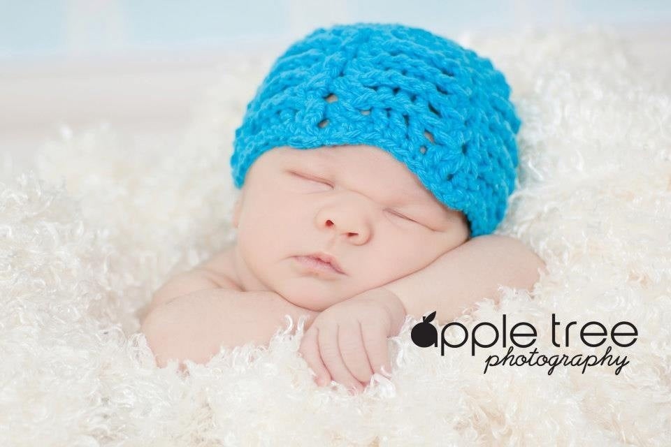 Crochet Pattern for Wave Beanie | Crochet Hat Pattern | Hat Crocheting Pattern | DIY Written Crochet Instructions