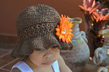Load image into Gallery viewer, Crochet Pattern for Starlight Sun Hat | Crochet Hat Pattern | Hat Crocheting Pattern | DIY Written Crochet Instructions
