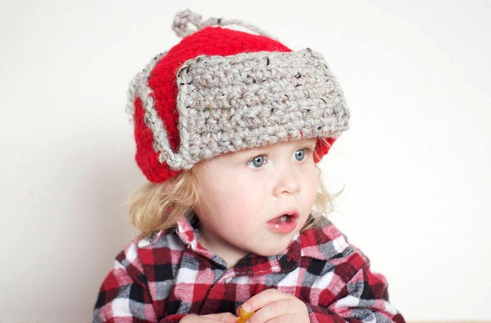 Crochet Pattern for Aviator Bomber Lumberjack Hat | Crochet Hat Pattern | Hat Crocheting Pattern | DIY Written Crochet Instructions