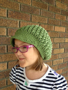 Crochet Pattern for Ripley Beanie or Newsboy | Crochet Hat Pattern | Hat Crocheting Pattern | DIY Written Crochet Instructions