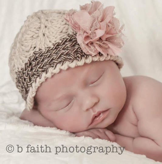 Crochet Pattern for Sophia Beanie | Crochet Hat Pattern | Hat Crocheting Pattern | DIY Written Crochet Instructions