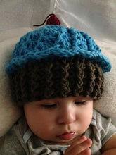 Load image into Gallery viewer, Crochet Pattern for Cupcake Beanie | Crochet Hat Pattern | Hat Crocheting Pattern | DIY Written Crochet Instructions
