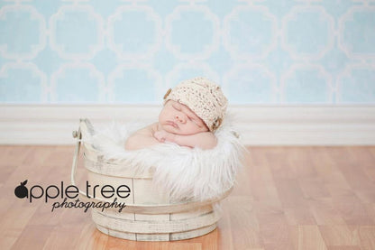 Crochet Pattern for Teagan Newsboy Beanie | Crochet Hat Pattern | Hat Crocheting Pattern | DIY Written Crochet Instructions