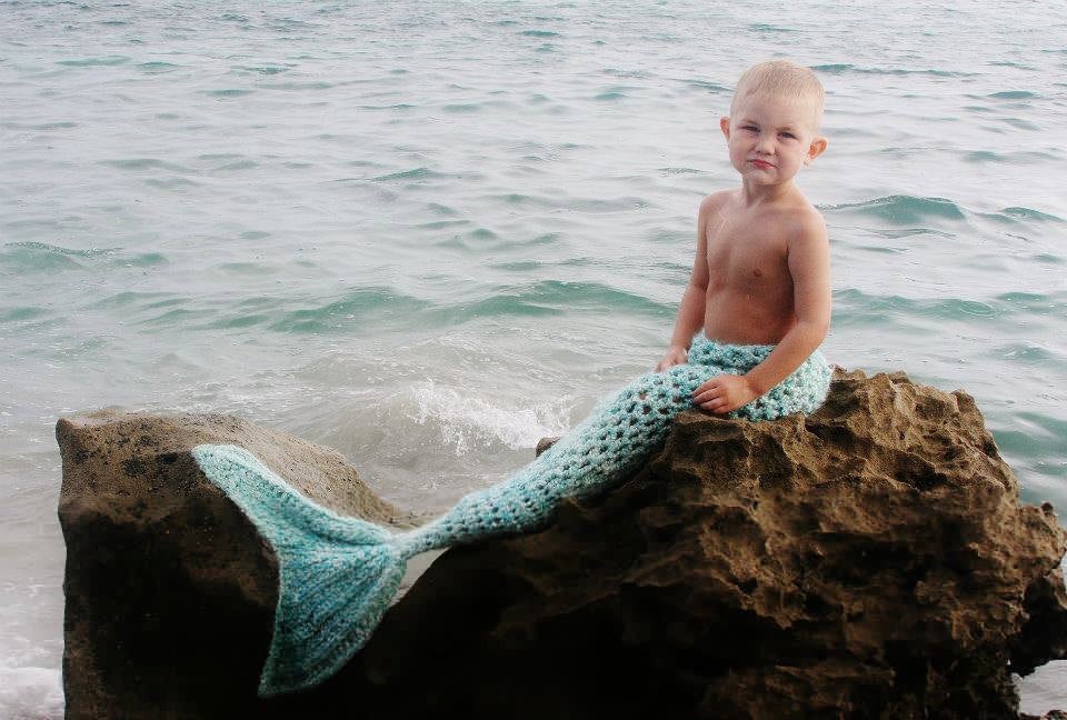 Crochet Pattern for Mermaid Tail Photography Prop | Crochet Mermaid Pattern | Mermaid Tail Crocheting Pattern | DIY Written Crochet Instructions