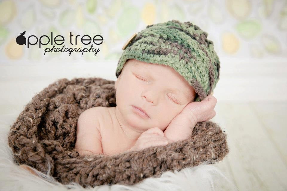 Crochet Pattern for Freedom Fighter Newsboy Beanie | Crochet Hat Pattern | Hat Crocheting Pattern | DIY Written Crochet Instructions