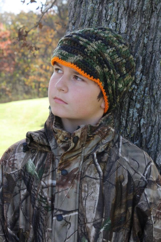 Crochet Pattern for Freedom Fighter Newsboy Beanie | Crochet Hat Pattern | Hat Crocheting Pattern | DIY Written Crochet Instructions