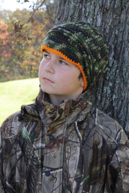 Crochet Pattern for Freedom Fighter Newsboy Beanie | Crochet Hat Pattern | Hat Crocheting Pattern | DIY Written Crochet Instructions