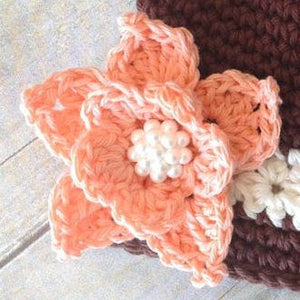 Crochet Pattern for Flower & Leaves Pattern Pack | Crochet Flowers Pattern | Flower Crocheting Pattern | DIY Written Crochet Instructions