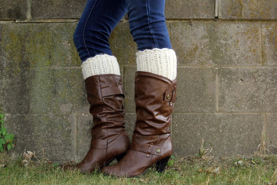 Boot cuff clearance leg warmers