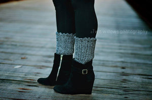 Crochet Pattern for Chelsea Boot Cuff Leg Warmers | Crochet Boot Cuffs Pattern | Boot Cuff Crocheting Pattern | DIY Written Crochet Instructions